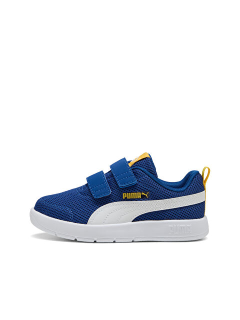 Puma Courtflex V3 Mesh Çocuk Mavi Sneaker - S000481089-17234