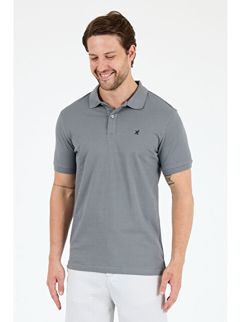 Rodi Polo Yaka Kısa Kollu Pike Erkek %100 Pamuk Tişört - S000416984-29351