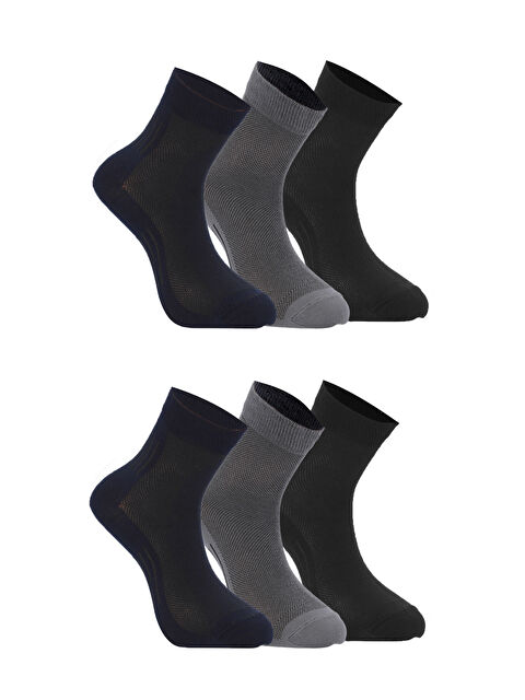 SLAZENGER JACOB 6 lı Set Erkek  Karışık Çorap - S000495963-23173