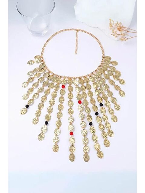 New Obsessions Çoklu Uzun Pullu Kolye - S000529765-20076