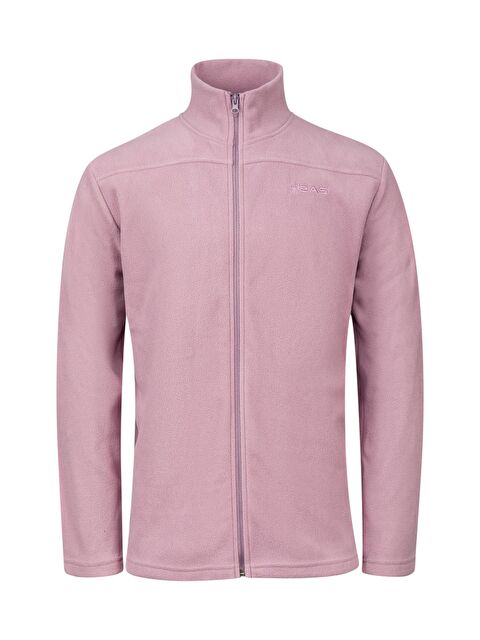 2AS Larry Erkek Tam Fermuarlı Polar Sweatshirt Lila - S000492857-20042