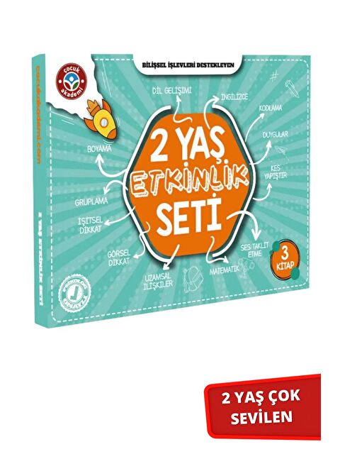 Çocuk Akademi 2 Yaş Etkinlik Seti - S000355321-20063