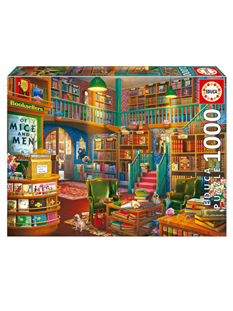 Educa Puzzle 1000 Parça Harika Kitapçı 19925