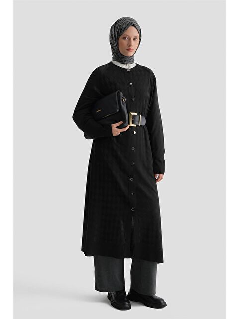 ARMİNE Triko Ceket 25Kd5096 Siyah - S000508470-19351