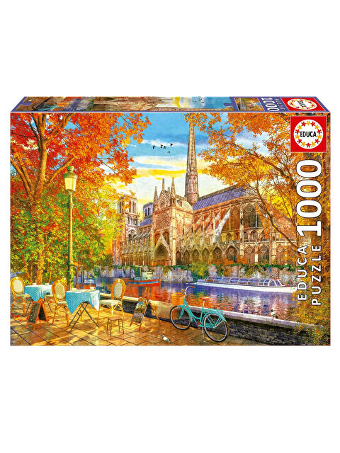 Educa Puzzle 1000 Parça Sonbaharda Notre Dame 19936