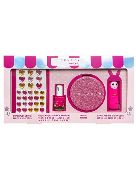 Inuwet Glitter Pink Kozmetik ve Cilt Bakım Hediye Seti - S000503925-23173
