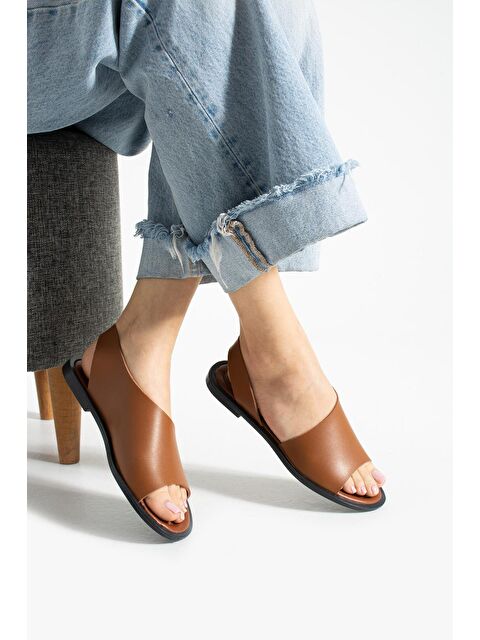 MODAFRATO PWR MAYA Kadın Babet Sandalet Yazlık Ayakkabıt - S000487007-14955