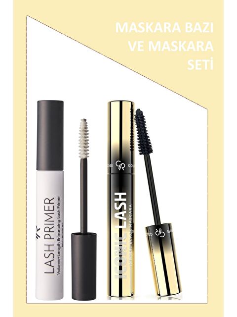 GOLDEN ROSE Iconic Lash Intense Maskara & Lash Primer Maskara Bazı Seti - S000384447-19351