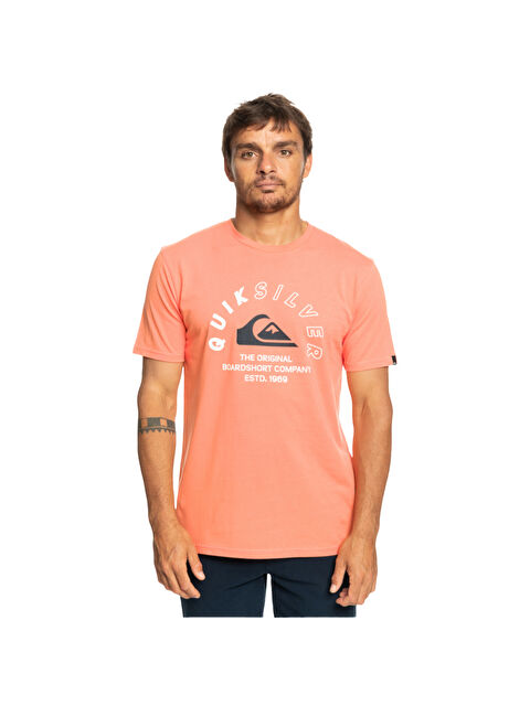 Quiksilver Mixedsignals Erkek Turuncu Tişört - S000489018-19963