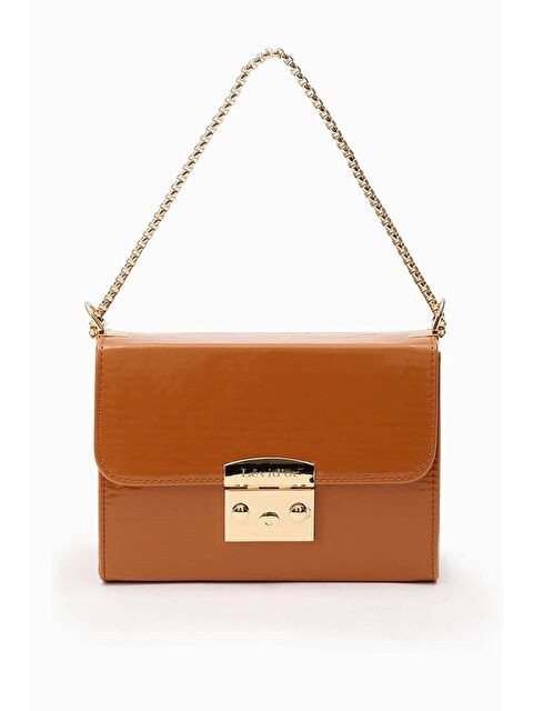 LEVİDOR Taba Rugan Kadın Omuz Çantası 930106 - S000420638-4307