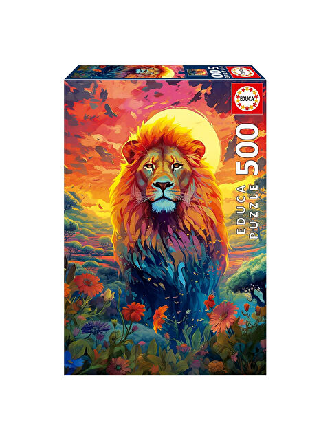 Educa Puzzle 500 Parça Majestic Lion Stare 20261