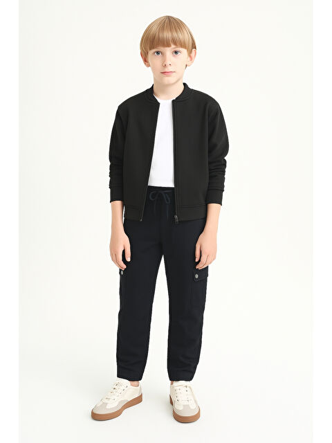 Ahengim Erkek Çocuk Komando Cepli Beli Lastikli Okul Pantolonu AK1000-1-2 - S000422872-19351