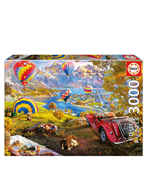 Educa Puzzle 3000 Parça Sıcak Hava Balonu Vadisi 19947