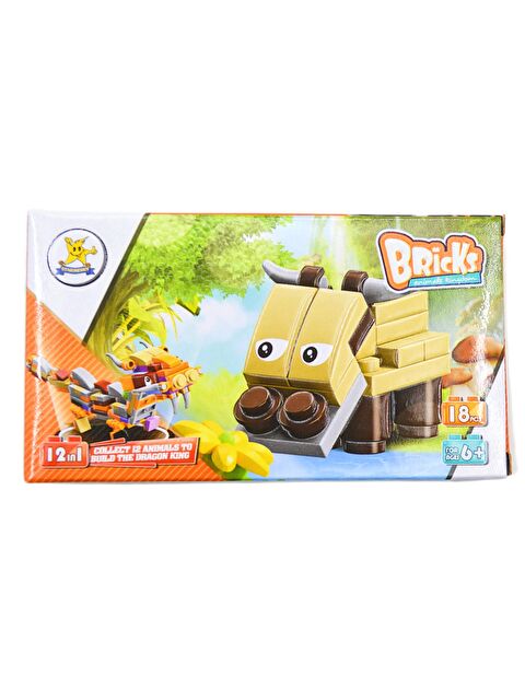 Kızılkaya Bricks Lego Hayvanlar 02 Cow 18 Parça (SM198B-02) GKO - S000407602-23173