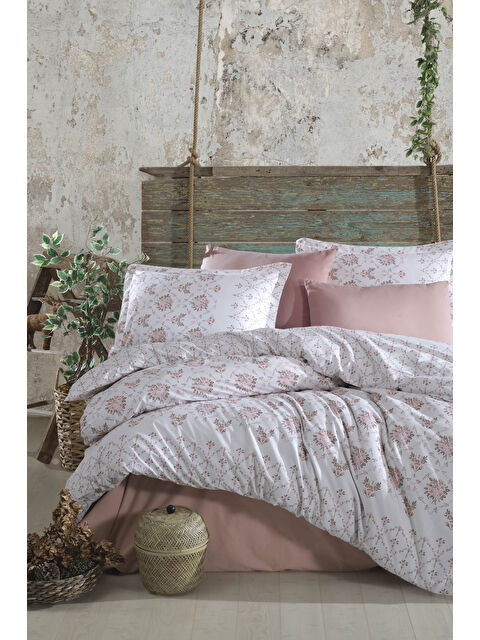 Clasy %100 Pamuk Nevresim Takımı Çift Kişilik Krista - S000395898-7152