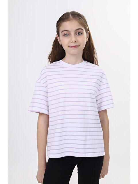 Toontoykids Unisex Çocuk Çizgili Tişört - S000417809-37233