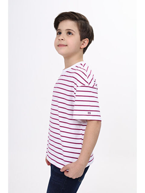 Toontoykids Unisex Çocuk Çizgili Tişört - S000417809-20036