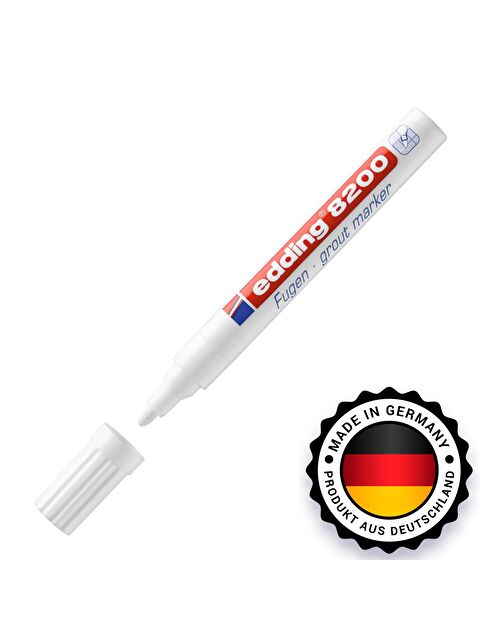 Edding 8200 Fayans Kalemi Derz Kalemi Beyaz - S000380103-20063