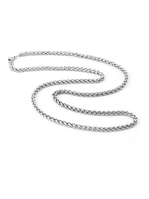 New Obsessions Erkek İnce Burgu Çelik Kolye 60 cm - S000471181-18105
