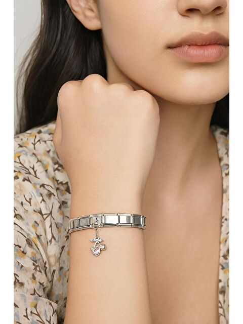 New Obsessions Çelik Figür Sallantılı Nomi Charm - S000471183-20063