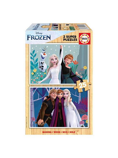 Educa Çocuk Puzzle 2x25 Parça Frozen 19959