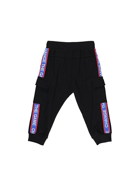 Panço Erkek Bebek Pike Kumaşlı Siyah Pantolon - S000523591-19351