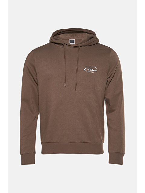 Jack & Jones Core Jcoboost Pamuklu Regular Fit Logolu Kapüşonlu Sweat 12284472 - S000529778-17365