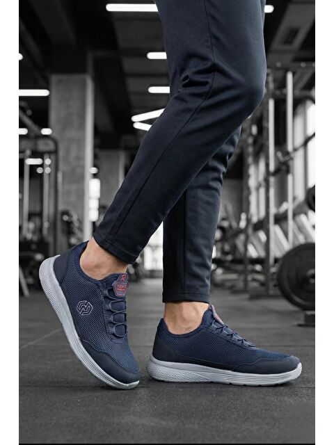 Oksit Roaf Lastik Bağcıklı Nefes Alabilen Hafif Rahat Taban Erkek Sneaker - S000494045-21164