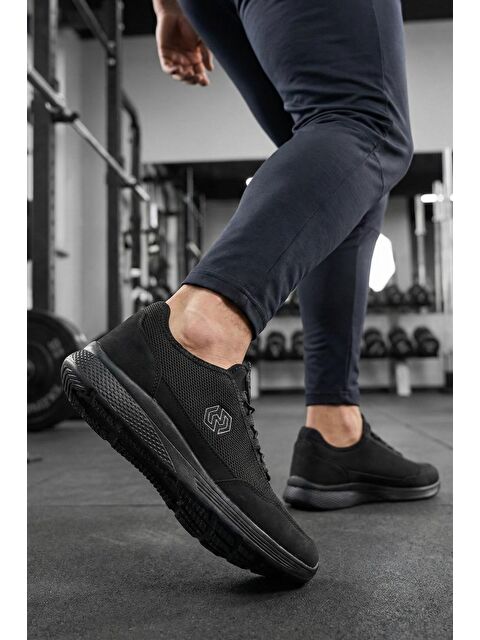 Oksit Roaf Lastik Bağcıklı Nefes Alabilen Hafif Rahat Taban Erkek Sneaker - S000494045-19351