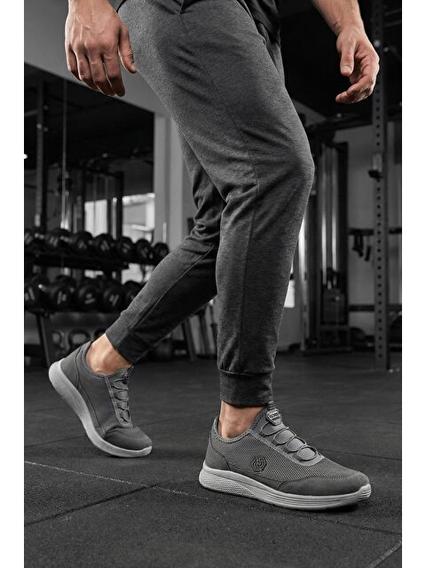 Oksit Roaf Lastik Bağcıklı Nefes Alabilen Hafif Rahat Taban Erkek Sneaker - S000494045-33408