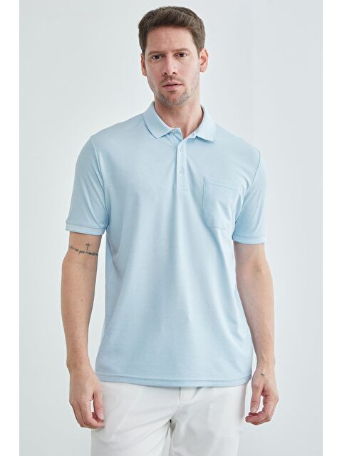 Fullamoda Tek Cepli Polo Yaka Tişört - S000515574-17437