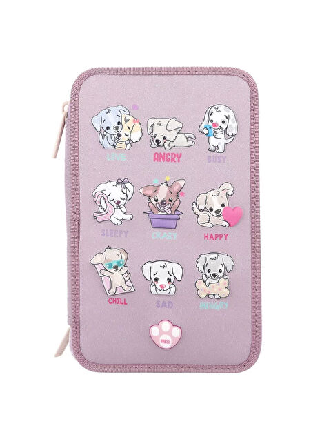 Top Model TOPModel LED Dogs Mood Barometer 3 Katlı İçi Dolu Kalem Çantası 412843 - S000400911-10231