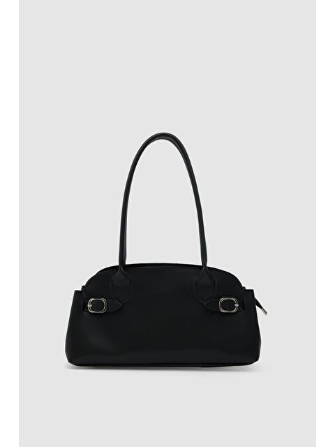 Shulebags Andiamo Vintage Baget Çanta Siyah - S000497470-19351