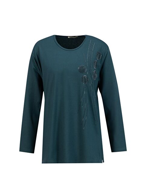 ARMİNE Penye 24Yd9006 Petrol - S000418806-18194