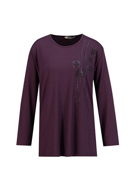 ARMİNE Penye 24Yd9006 Mürdüm - S000418806-20042