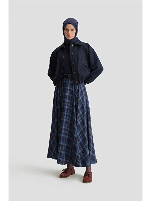 ARMİNE Bomber Ceket 24K5704 Lacivert - S000508546-21164