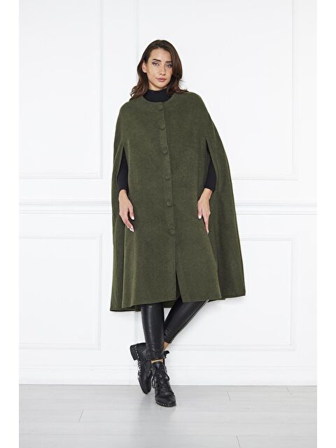 Comstar Kadın Kaşe Pelerin Panço - S000275273-18547