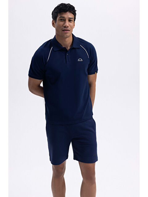 Ellesse Pamuklu Regular Fit Logolu Polo Yaka T Shirt EM407-NV - S000529786-29672