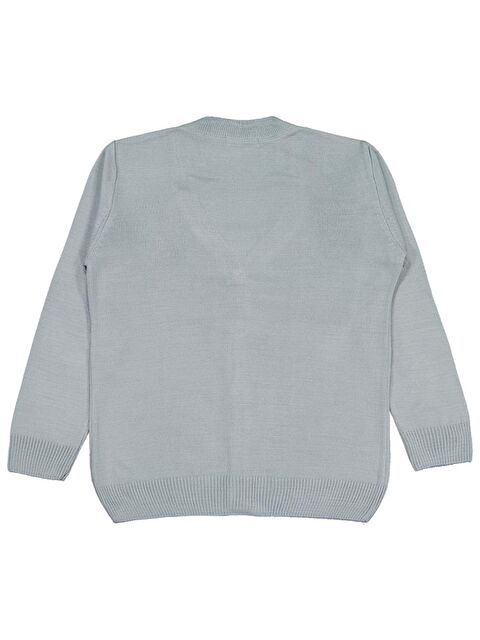 Civil Boys Basic Triko 6-9 Yaş Hırka - Gri 9-10 Yaş - S000483316-20600