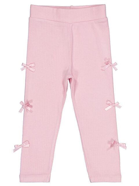 Civil Girls Fiyonklu 2-5 Yaş Tayt - Pudra 5-6 Yaş - S000469326-7152