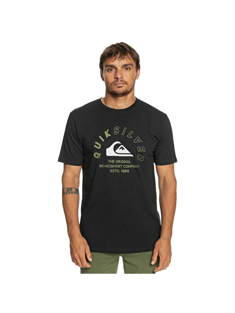 Quiksilver Mixedsignals Erkek Siyah Tişört - S000489018-19351