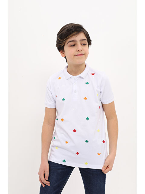 Toontoykids Erkek Çocuk Nakışlı Tişört