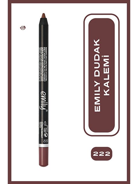 GOLDEN ROSE Emily Long Lasting Lip Pencil No: 222 - Dudak Kalemi