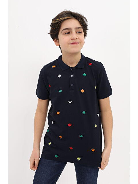 Toontoykids Erkek Çocuk Nakışlı Tişört - S000417823-21164