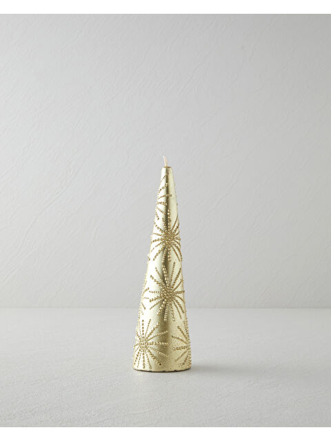 English Home White Tree Mum 20 cm Gold - S000486770-20076