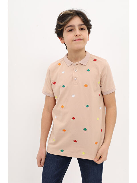 Toontoykids Erkek Çocuk Nakışlı Tişört - S000417823-19928