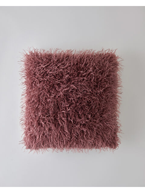 English Home Fluffy Kırlent Kılıfı 45x45 cm Vişne - S000486751-877