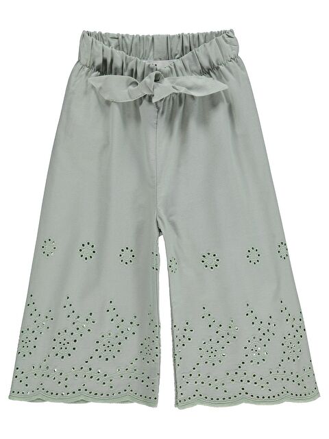 Civil Baby Paça Brodeli 6-18 Ay Pantolon - Çağla Yeşili 6-9 Ay