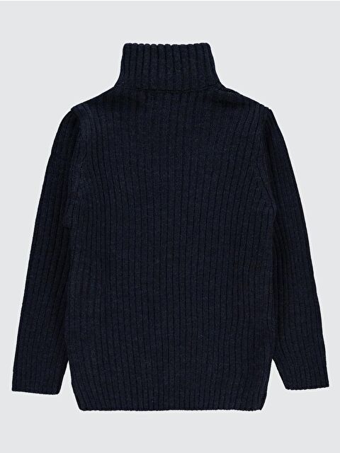 Civil Boys Fermuarlı Fitilli 10-13 Yaş Hırka - Lacivert 10-11 Yaş - S000450098-21164