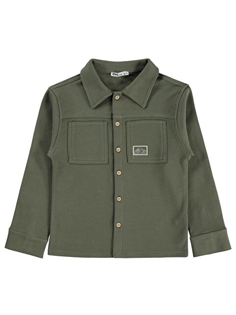 Civil Boys Basic 6-9 Yaş Gömlek - Haki